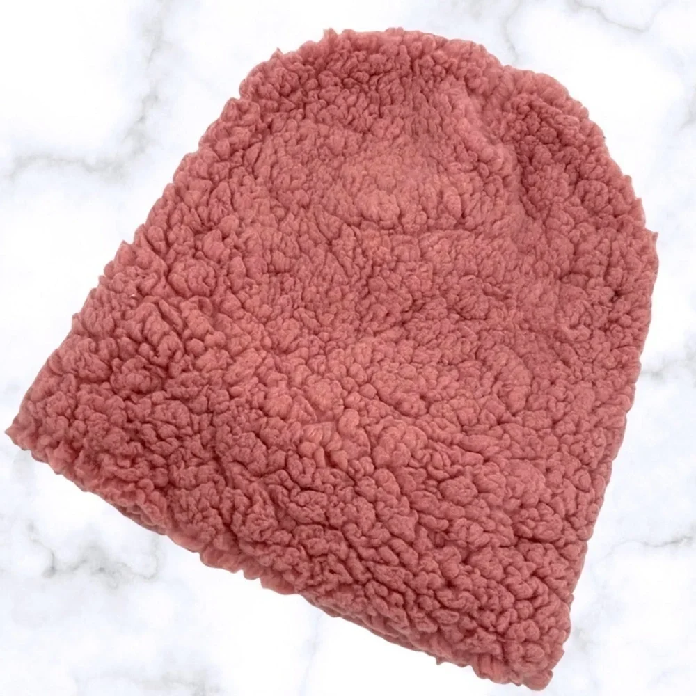 Tucker & Tate Slouch Beanie Hat Cap Faux Fur Cozy Warm One Size Kids Children’s